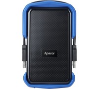 Apacer AC631 1TB Black and Blue External Disk (AP1TBAC631U-1)