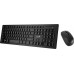 Keyboard + mouse Genius Slimstar 8008 / Bezdrátový set 2.4GHz mini receiver / USB / černá / CZ + SK layout
