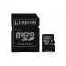 Kingston Canvas Select 80R microSDXC 256GB CL10 UHS-I + adapter (SDCS/256GB)