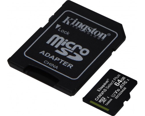 Kingston Canvas Select Plus 64GBx3 + adapter (SDCS2/64GB-3P1A)