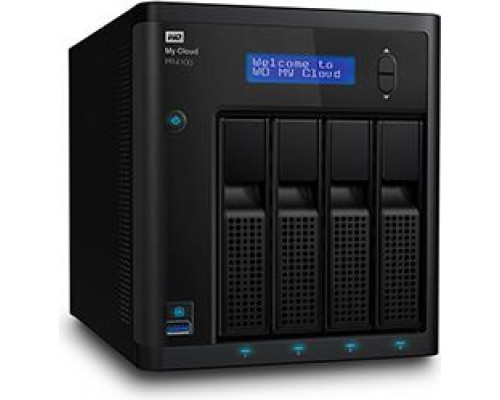 Western Digital My Cloud PR4100 Bez HDD (WDBNFA0000NBK-EESN)