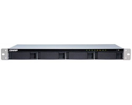 Qnap Serwer NAS 4-Bay TurboNAS, SATA 6G, Al314 4C 1,7GHz, 2GB, 2x1GbE 1x10GbSFP+, w/o Rails (TS-431XeU-2G)