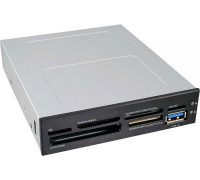 3.5L InLine front panel reader with card reader and USB 3.0 port (33394E)