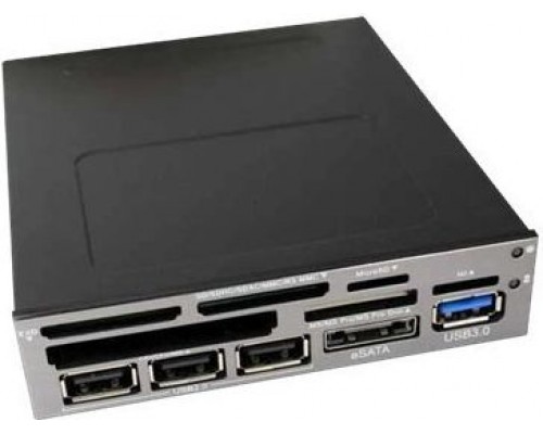 InLine 3.5inch reader 1x USB 3.0 1x eSATA 3x USB 2.0 (33394U)