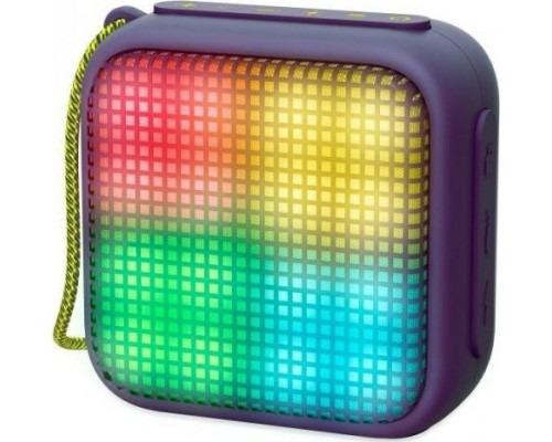 Energy Sistem Energy Sistem Beat Box 2+ Lightcube Bluetooth Speaker, Amethyst