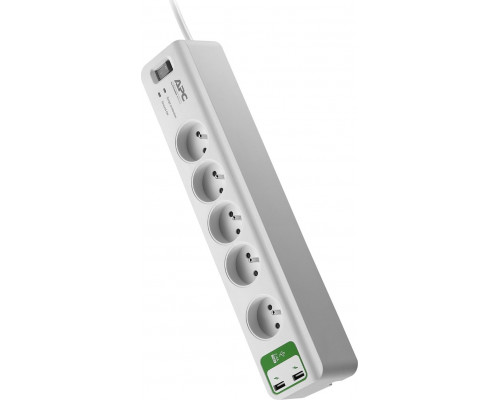 APC Essential 1.8m 2xUSB (PM5U-FR)