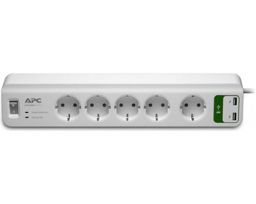 APC Essential 1.8m 2xUSB  (PM5U-GR)