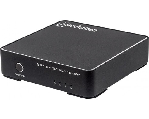 Manhattan splitter HDMI 2.0, UHD 4K, 3D, AC (207591)