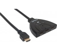 Manhattan Switch 3xHDMI 4K (207874)