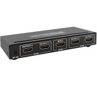 Qoltec Splitter HDMI 1x4