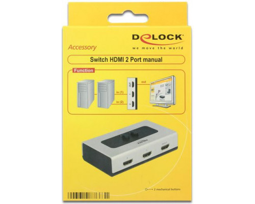 Delock HDMI 2/1- 87663