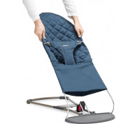 BABYBJÖRN - Fabric Seat for Baby Bouncer Balance Bliss Midnight blue, Cotton