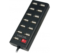 HUB USB LogiLink 13 USB 2.0,  (UA0126)
