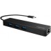 HUB USB LogiLink USB-C 3.1, 3  + adapter  Ultra Slim
