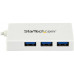 HUB USB StarTech USB C - 3x USB 3.0,  (HB30C3A1CFBW)