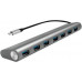 HUB USB LogiLink USB-C 3.1, 7