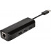 HUB USB Kensington USB 3.0, 3Port + Ethernet,  (K33982WW)