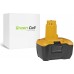 Green Cell DeWalt DE9141 DE9140 DC737KL DC733KL DC733C2 14.4V 3Ah