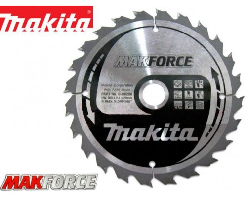 Makita  MAKFORCE 190x30mm 24z B-08355