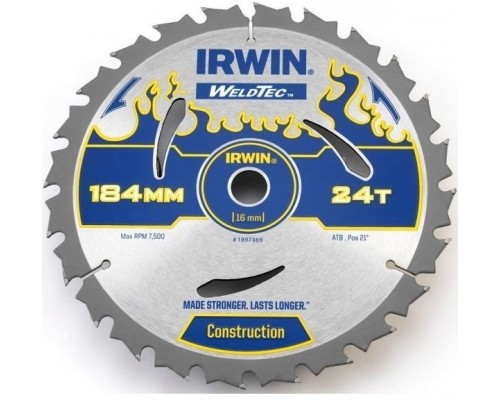 Irwin 165x20x1,8mm 40z ATB WeldTec (1897394)