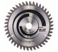 Bosch  160x20x2,4mm 42z. Multi Material (2.608.640.503)