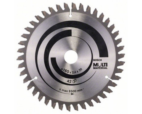 Bosch  160x20x2,4mm 42z. Multi Material (2.608.640.503)