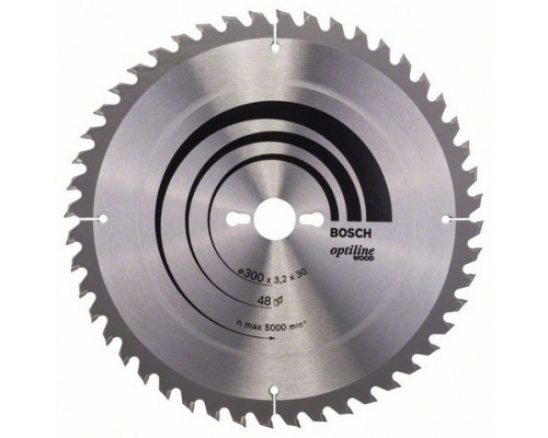 Bosch 300x30x3,2mm 48z. OPTILINE WOOD - 2608640672