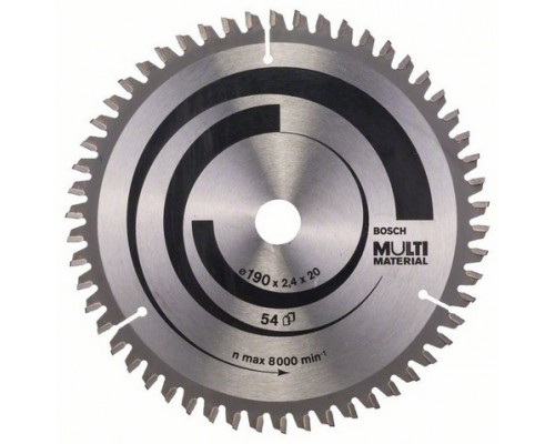 Bosch  Multi Material 190 x 20mm 54z (2608640508)