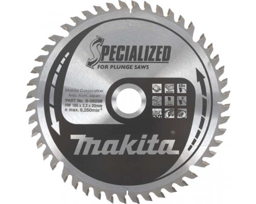 Makita  SPECIALIZED 165x20mm 48z B-09298
