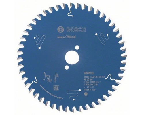 Bosch Expert for Wood 160 x 20 x 2,2mm 48 z (2.608.644.018)
