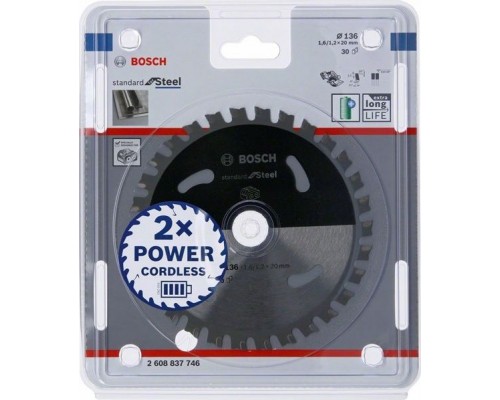 Bosch Standard Stal 136x20x30 (2608837746)