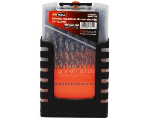 AWTools  1,5 2 7 4,5 4 5,5 5 1 3 2,5 3,5 6 10 6,5 7,5 8 8,5 9 9,5mm (AW42219)