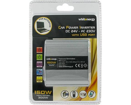 Whitenergy  AC/DC 150W 24V/230V  USB