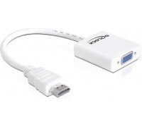 Delock HDMI - D-Sub (VGA) 0.1m (65346)