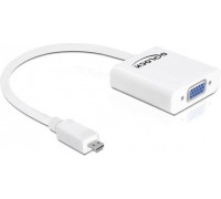 Delock HDMI Micro - D-Sub (VGA) 0.15m (65347)