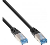 InLine - Patch Cable - RJ-45 (M) to RJ-45 (M) - 20,0m - SFTP, PiMF - CAT 6a - Outdoor, Round, Stranded - Black (72820S)