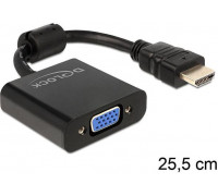 Delock HDMI - D-Sub (VGA) 0.2m  (65512)
