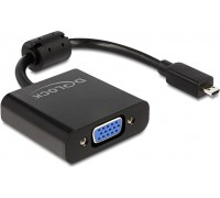 Delock HDMI Micro - D-Sub (VGA) 0.15m (65513)