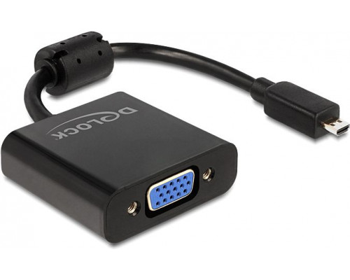 Delock HDMI Micro - D-Sub (VGA) 0.15m (65513)