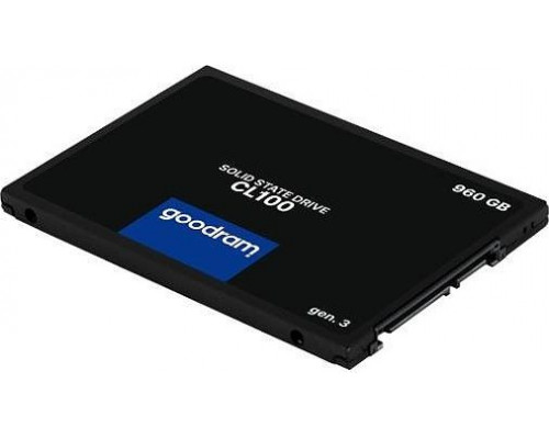 SSD GoodRam CL100 Gen3 960GB 2.5" SATA III (SSDPR-CL100-960-G3)