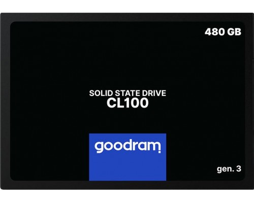 SSD GoodRam CL100 Gen3 480GB 2.5" SATA III (SSDPR-CL100-480-G3)