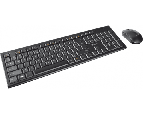 Keyboard + mouse Trust Wireless Multimedia Keyboard & Mouse (18768)