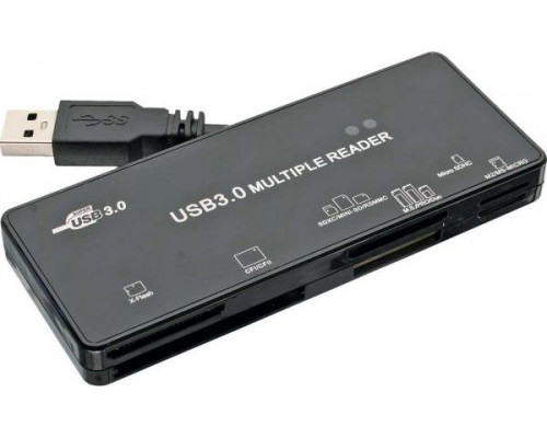 InLine Reader External USB 3.0, Black (76631A)