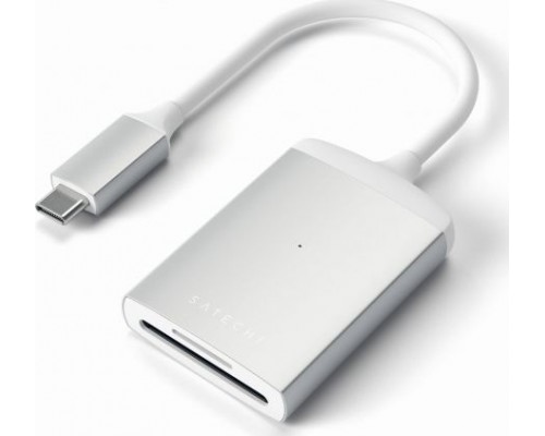 Satechi SATECHI reader ALUMINUM TYPE-C UHS-II MICRO / SD CARD READER ADAPTER | Silver