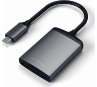 Satechi SATECHI reader ALUMINUM TYPE-C UHS-II MICRO / SD CARD READER ADAPTER | Space Gray
