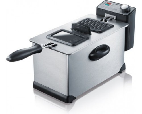 Severin FR2431 Deep Fryer Steel Black