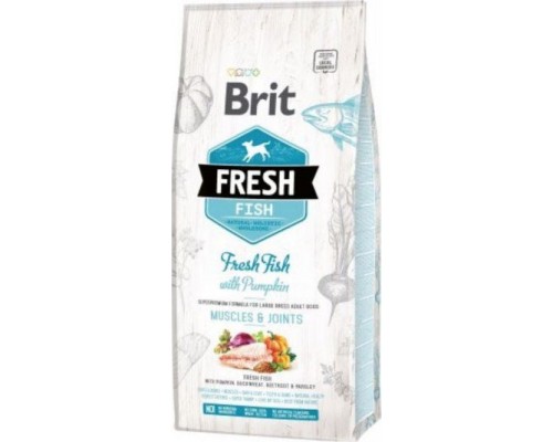 Brit Brit Fresh Dog Adult Large Fish & Pumpkin 12kg