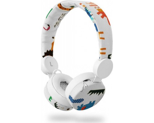 Nedis Wired Headphones | 1.2 m Round Cable | On-ear | Elephant | White