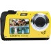 Digital Waterproof Camera Easypix 3m 4k 48MP W3048 Yellow