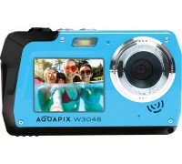 Digital Camera Waterproof 3m 4k 48mp Easypix W3048 Blue